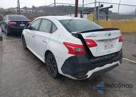 2017 Nissan Sentra Sr из США, поврежденный, VIN 3N1AB7AP2HY286246